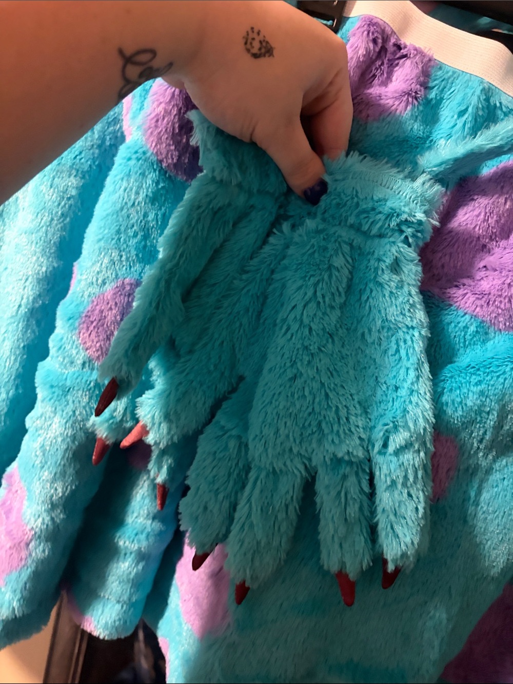 Pixar Brand Plus Size Sulley Costume - Picture 7 of 7